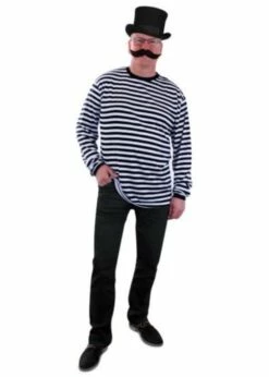 Feestkleding Breda Dorus Trui Zwart/wit