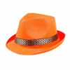 Hoed Funky Neon Oranje | Feestkleding Breda