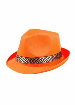 Hoed Funky Neon Oranje | Feestkleding Breda