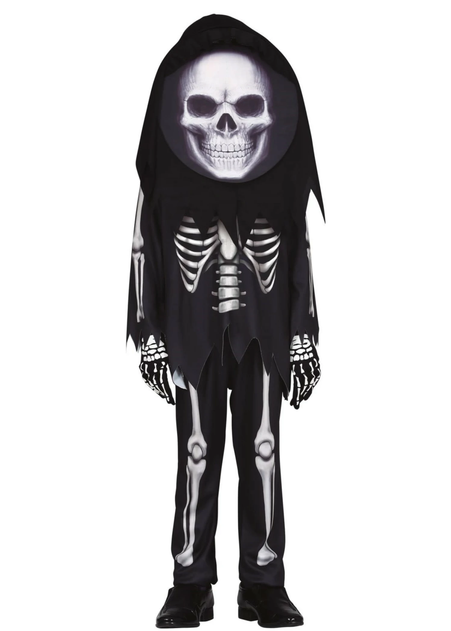 Kinderkostuum Groot Hoofd Skelet | Feestkleding Breda
