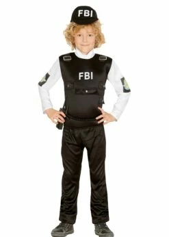 Kostuum FBI Kind Unisex | Feestkleding Breda