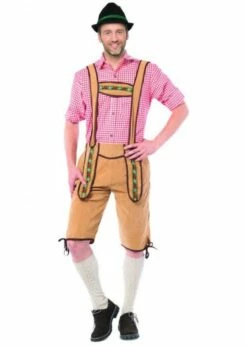 Lederhose Johann Brown Long