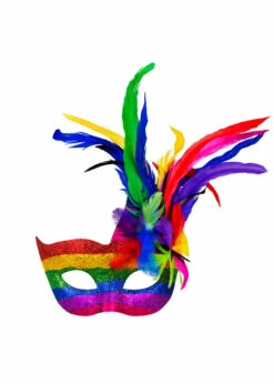 Oogmasker Venice Arcobaleno | Feestkleding Breda