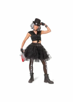 Petticoat Glitter Zwart| Feestkleding Breda