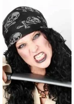 Piraten Hoofdoek Zwart | Feestkleding Breda