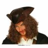 Feestkleding Breda Piratenhoed Bruin