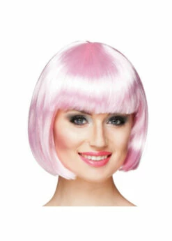 Pruik Cabaret Platinum Roze | Feestkleding Breda