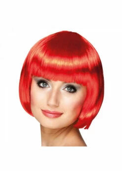 Pruik Cabaret Rood