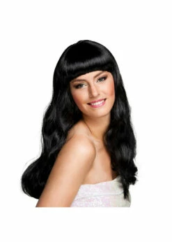Pruik Chique Zwart | Feestkleding Breda
