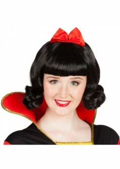 Pruik Sneeuwwitje Zwart | Feestkleding Breda