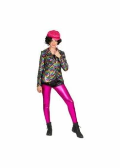 Regenboog Glinster Jas |Feestkleding Breda